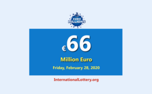 EuroMillions 彩票是全球最大的彩票开奖，奖金高达6600万欧元。